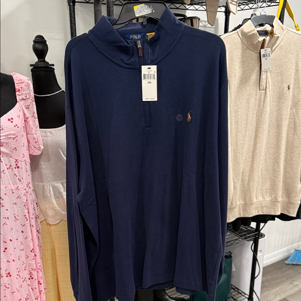 Polo by Ralph Lauren Men's Deep Blue Polo Shirt